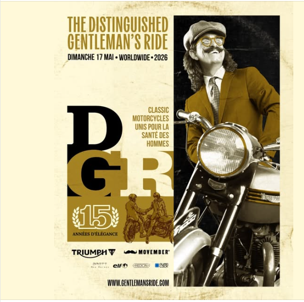 Très bientôt, The Distinguished Gentleman's ride